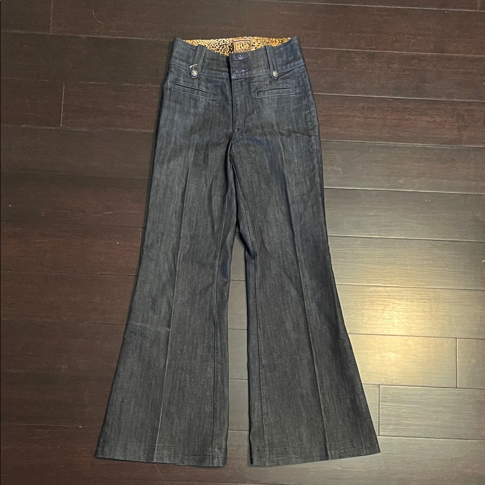 Rich & Skinny Dark Flare Jeans